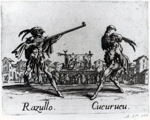 Balli de Sfessania, c.1622 de Jacques Callot